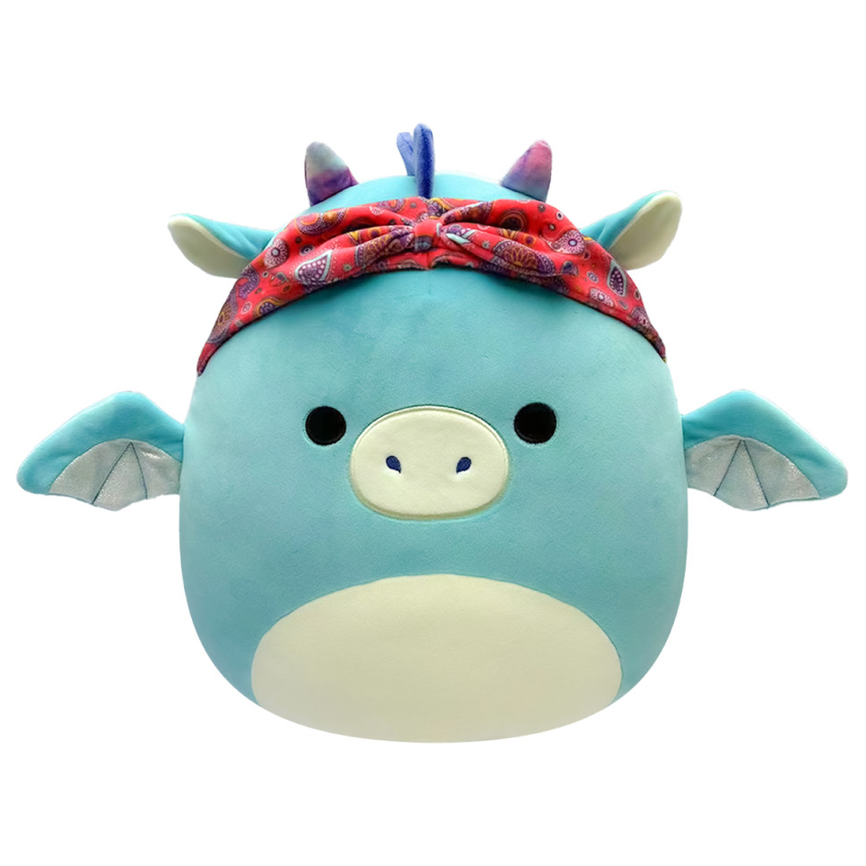 Мягкая игрушка Дракон в бандане Squishmallows SQCR04125, 19 см