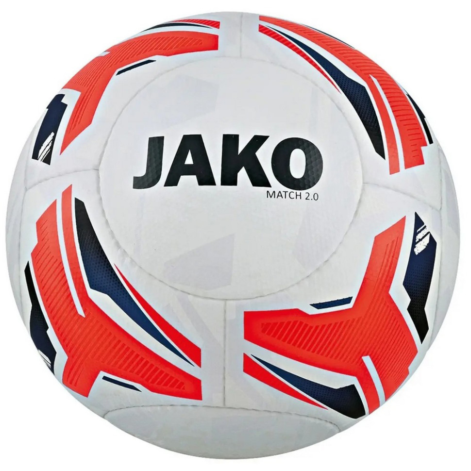 М'яч футбольний Match 2.0 Jako 00000021140 білий № 5
