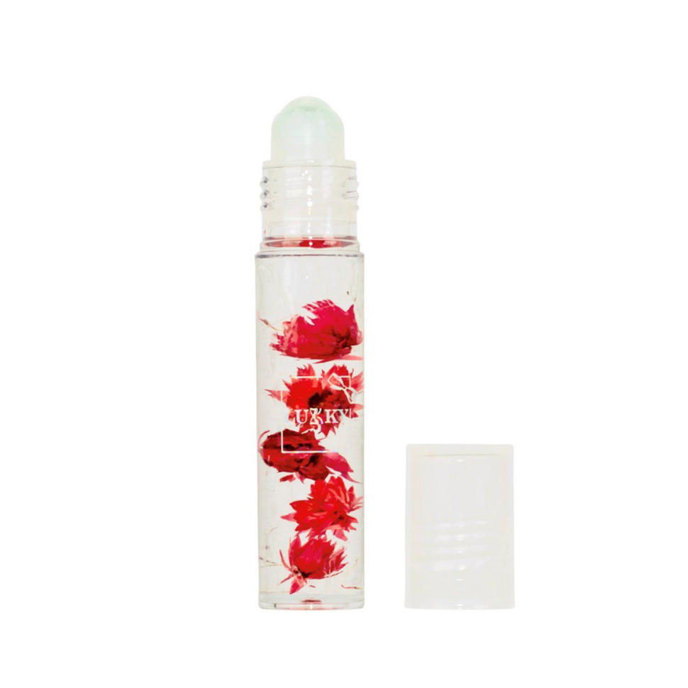 Детское масло-блеск для губ Aqua Fleur Lukky T22005 с красными цветами