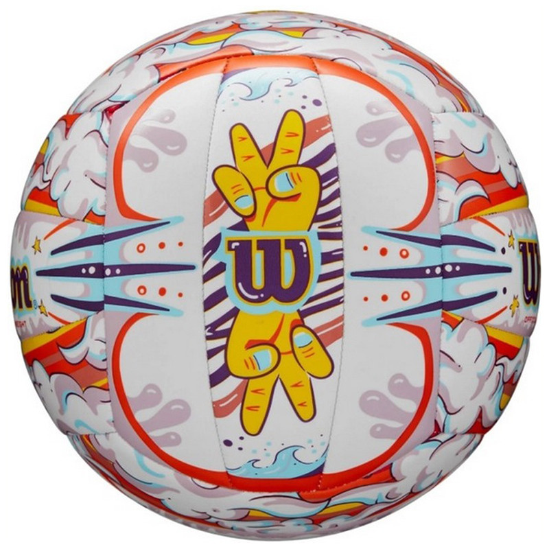 Мяч волейбольный GRAFFITI PEACE VB Wilson WV4006901XBOF № 5