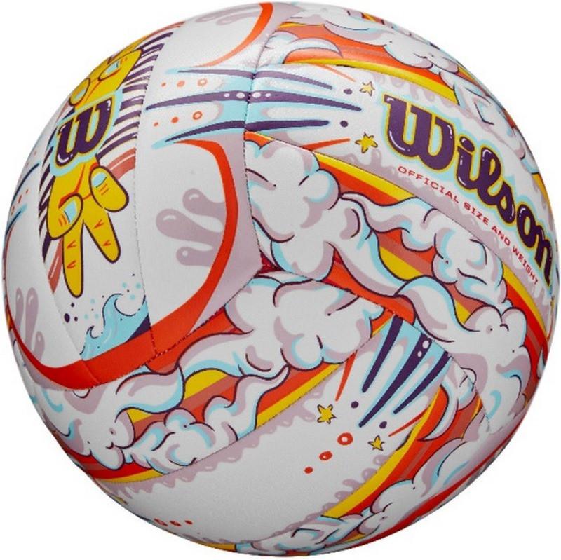 Мяч волейбольный GRAFFITI PEACE VB Wilson WV4006901XBOF № 5