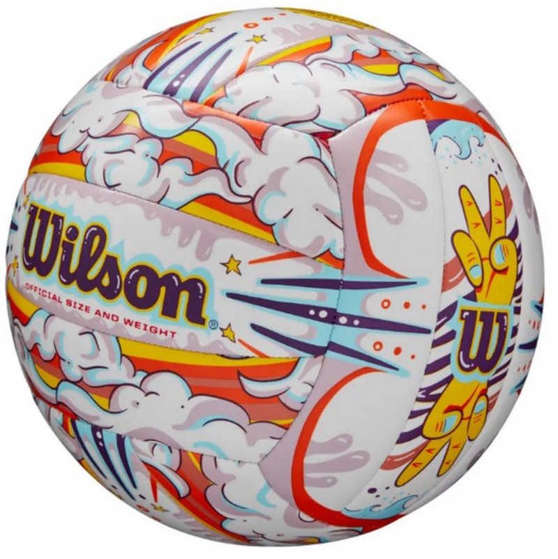 Мяч волейбольный GRAFFITI PEACE VB Wilson WV4006901XBOF № 5