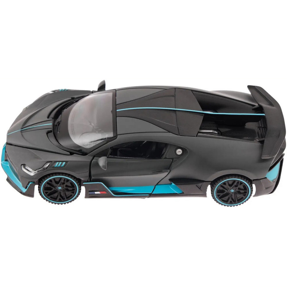 Автомодель інерційна Bugatti DIVO Rastar 64200 grey 1:32 