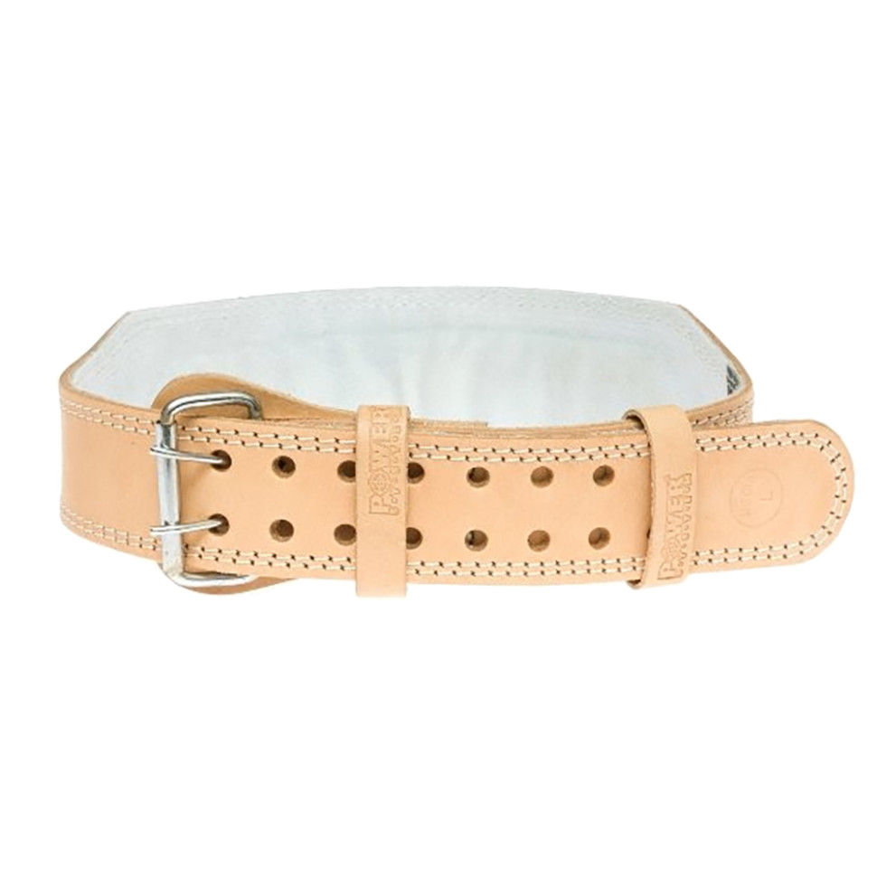 Пояс для важкої атлетики Power Natural Power System PS-3000_M_Natural, шкіряний, M