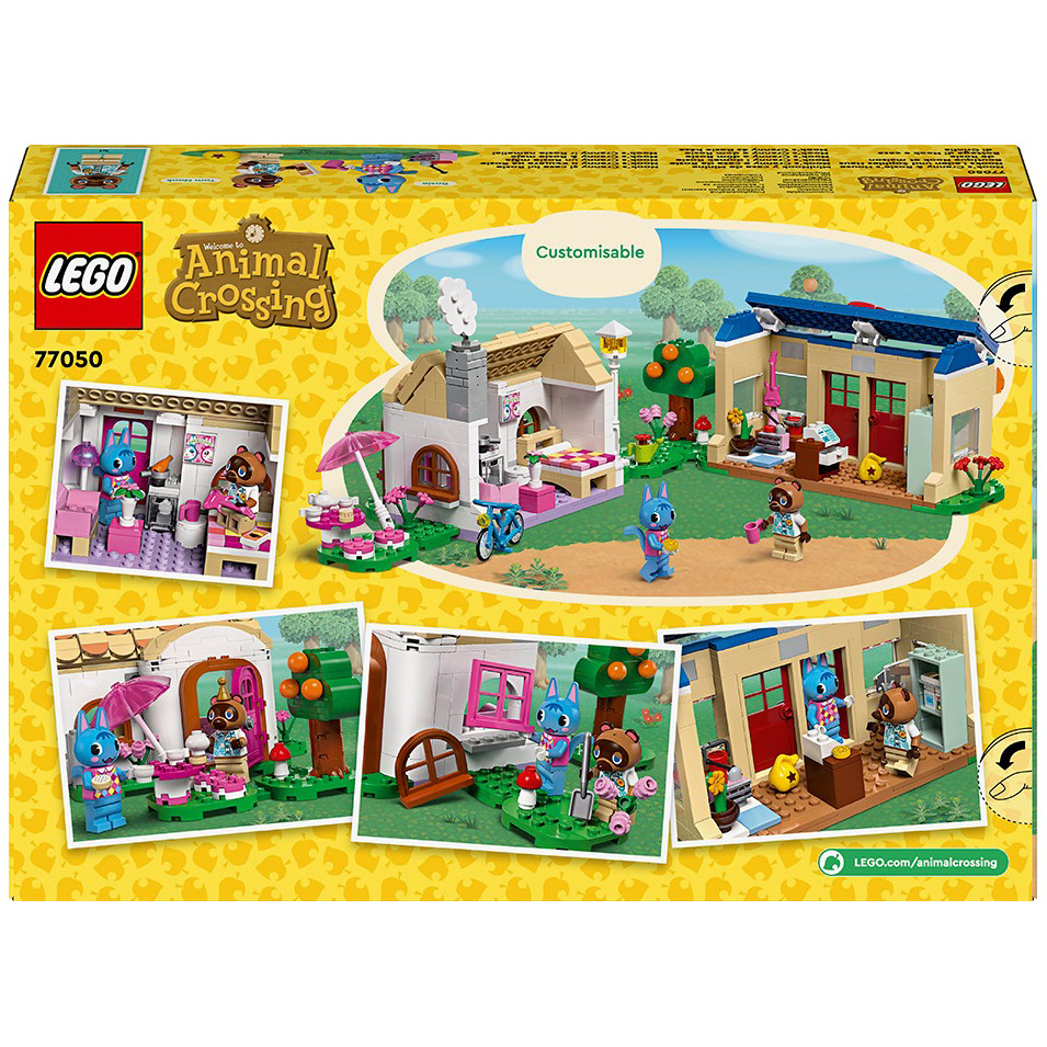 Конструктор Lego Animal Crossing Ятка «Nook's Cranny» и дом Rosie 77050, 535 деталей