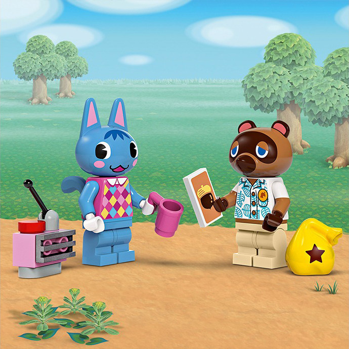 Конструктор Lego Animal Crossing Ятка «Nook's Cranny» и дом Rosie 77050, 535 деталей