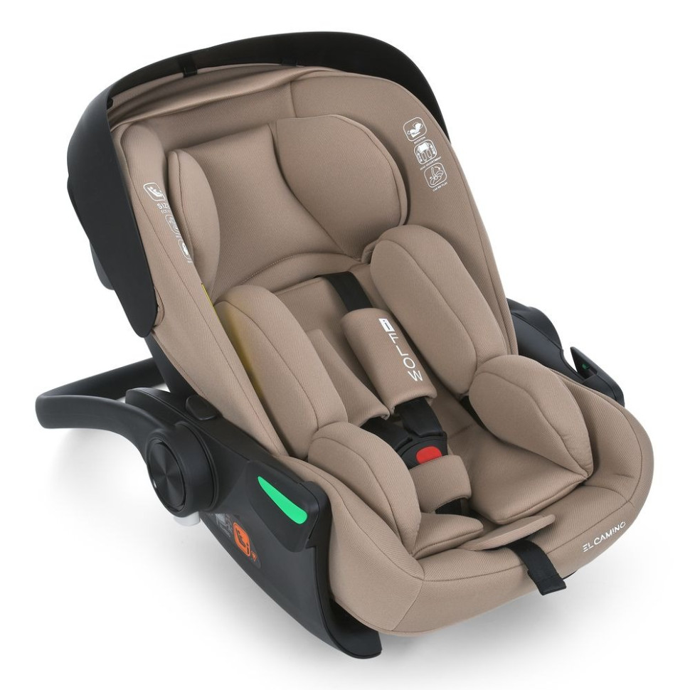 Автокрісло дитяче i-FLOW El Camino ME 1198 Beige