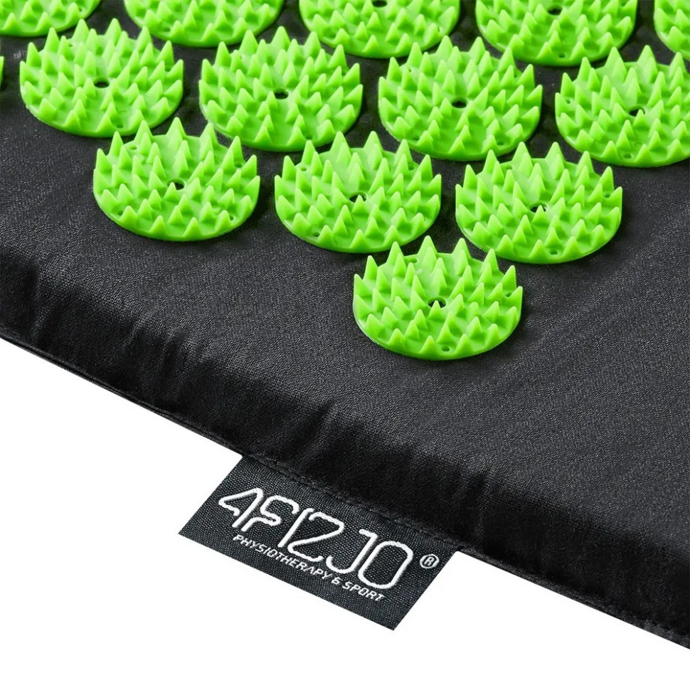 Килимок акупунктурний Classic Mat Аплікатор Кузнєцова 4FIZJO 4FJ0040 Black/Green