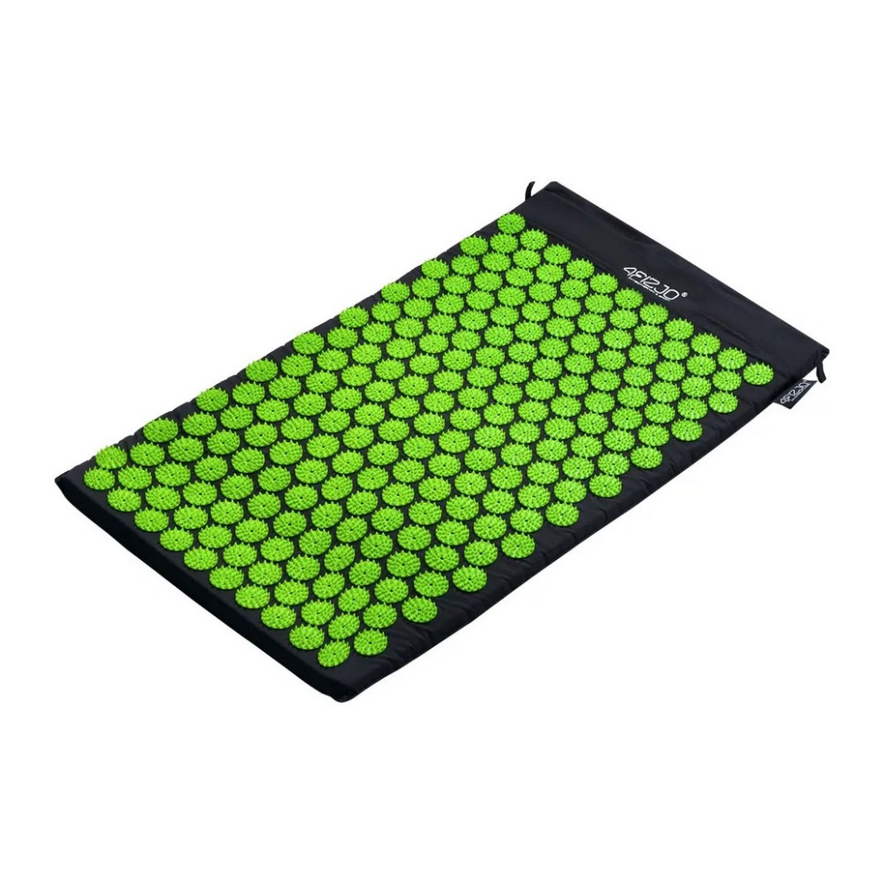 Килимок акупунктурний Classic Mat Аплікатор Кузнєцова 4FIZJO 4FJ0040 Black/Green