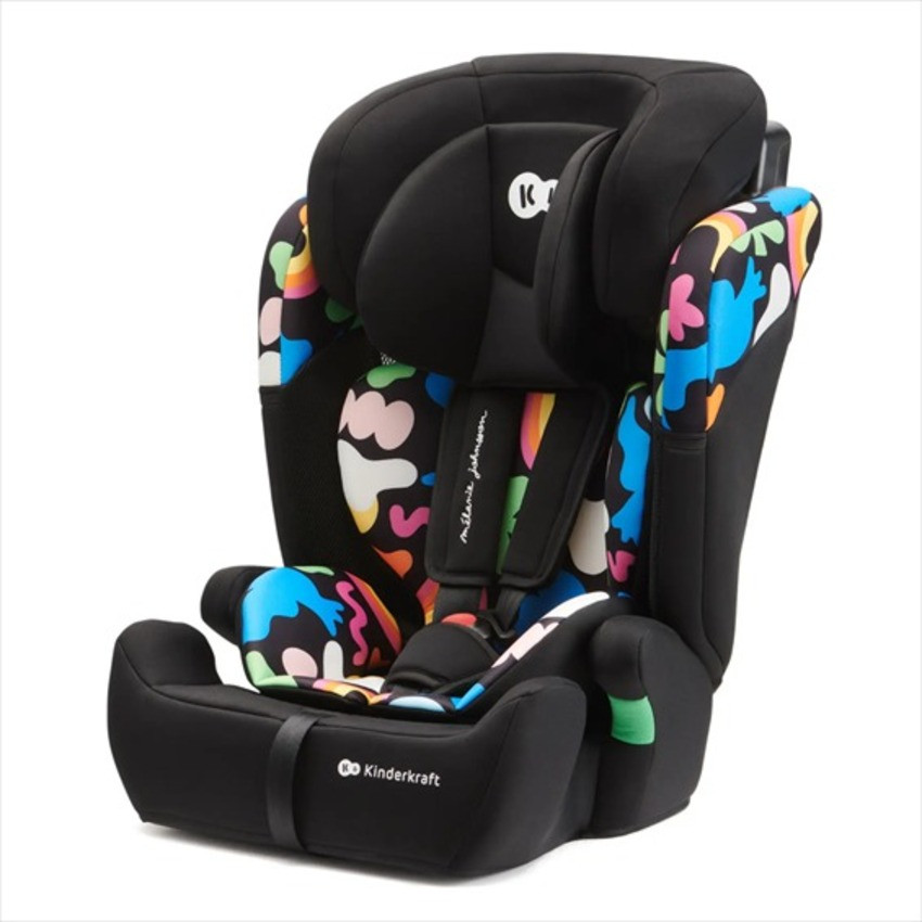 Автокрісло дитяче Comfort Up Happy Shapes Kinderkraft KCCOUP02HAP0000 i-Size 