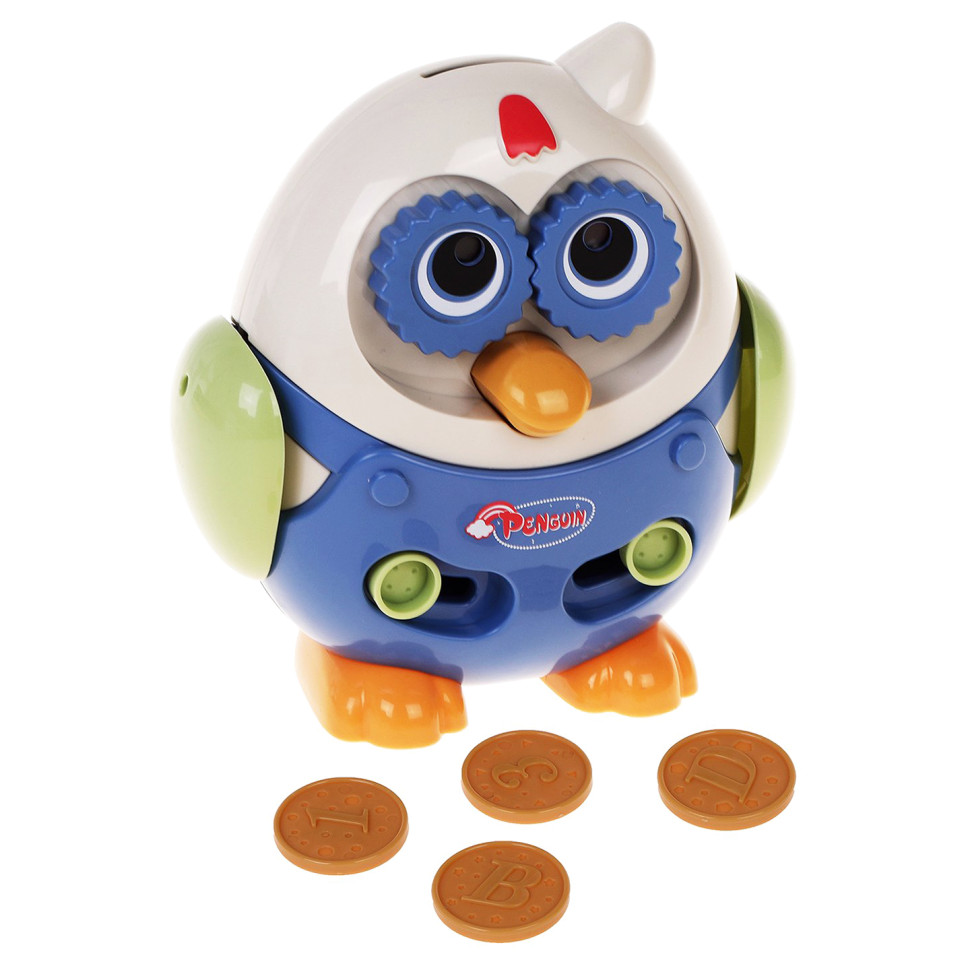 Музыкальная игрушка Пингвин Jie Star 25875E на батарейках