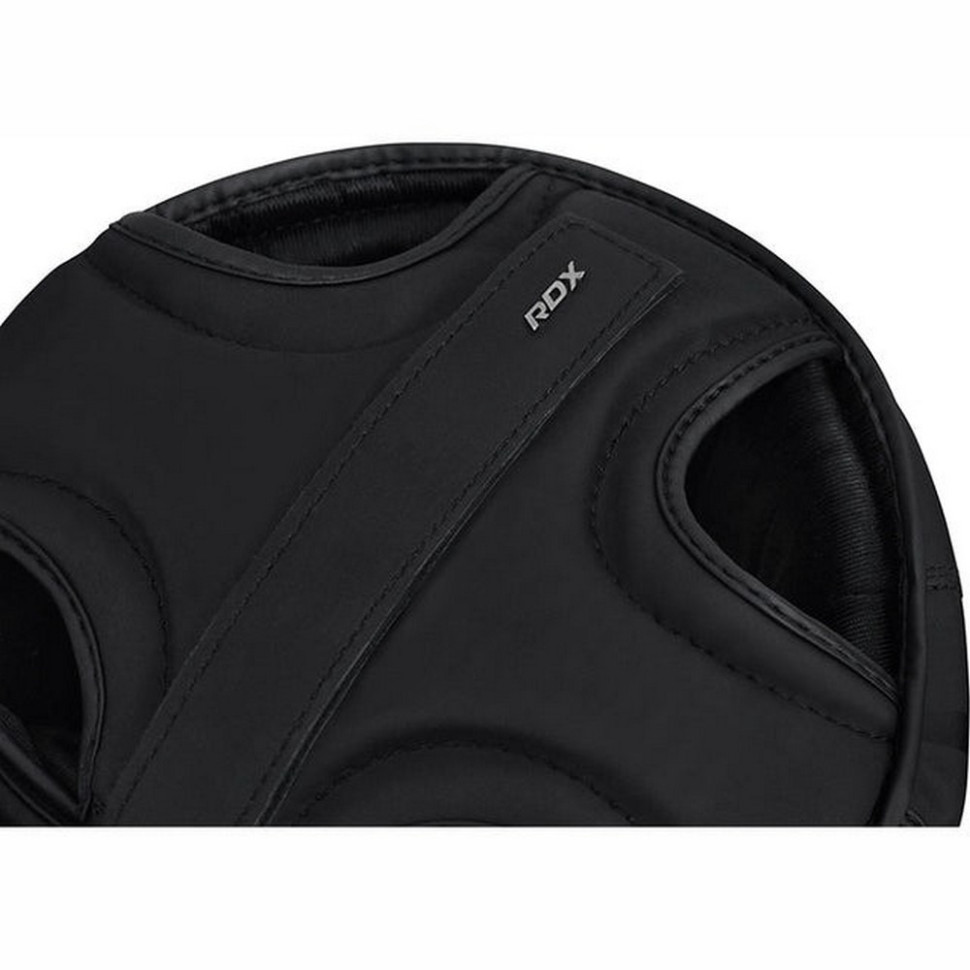 Боксерский шлем T15 Noir Cheek Protector Matte RDX Inc Limited HGR-T15MB-L, Black, L (капа в комплекте)