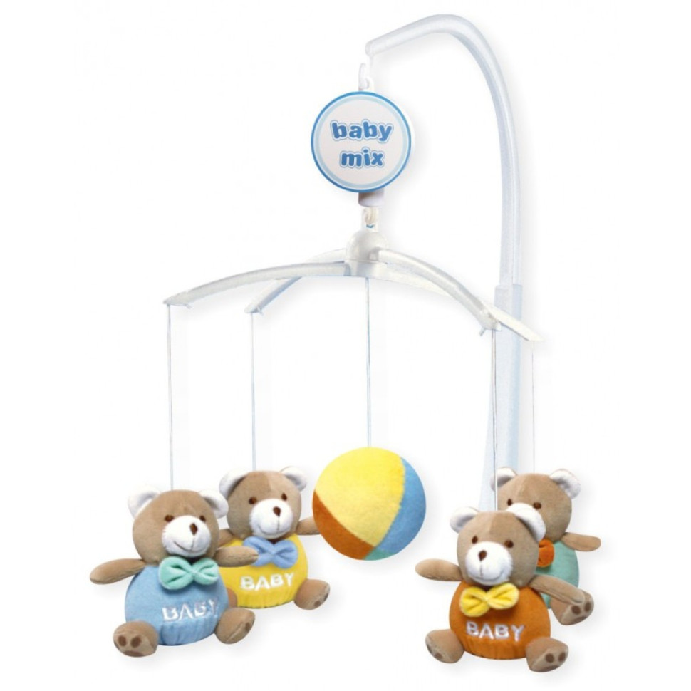 Мобіль механічний Ведмедики TK-715M Baby Mix 11895BM