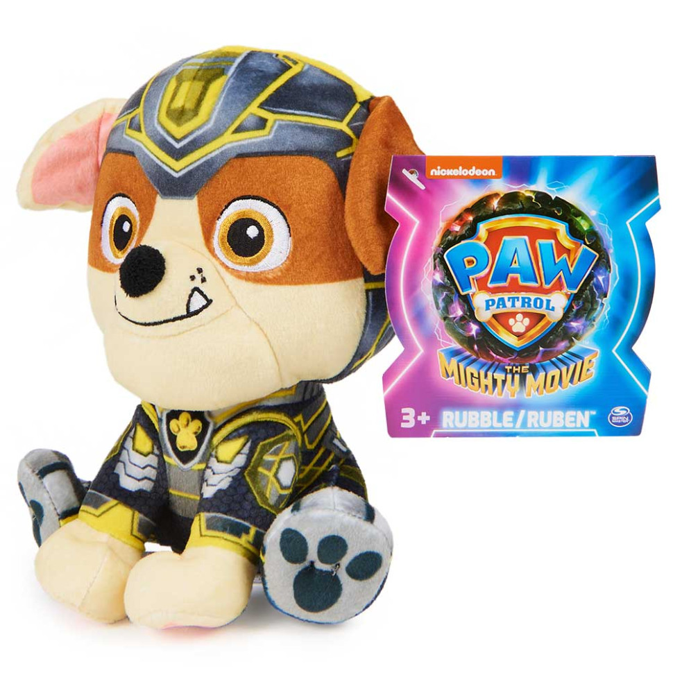 Мягкая игрушка щенок Крепыш Paw Patrol Spin Master SM84240/7074, 15 см