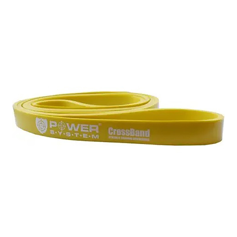 Еспандер-петля (гумка для фітнесу і кросфіту) Power System PS-4051_Yellow