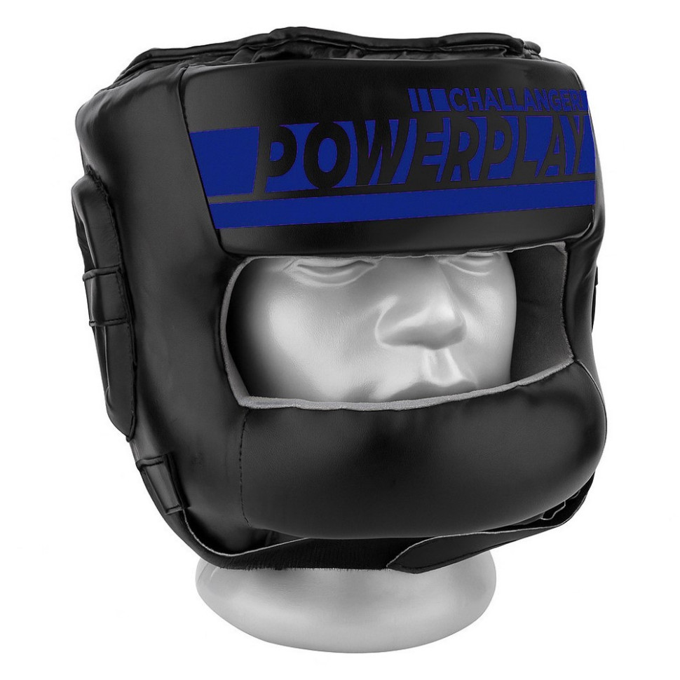 Боксерський шолом тренувальний з бампером 3067 Challanger PowerPlay PP_3067_XL_Navy, розмір XL
