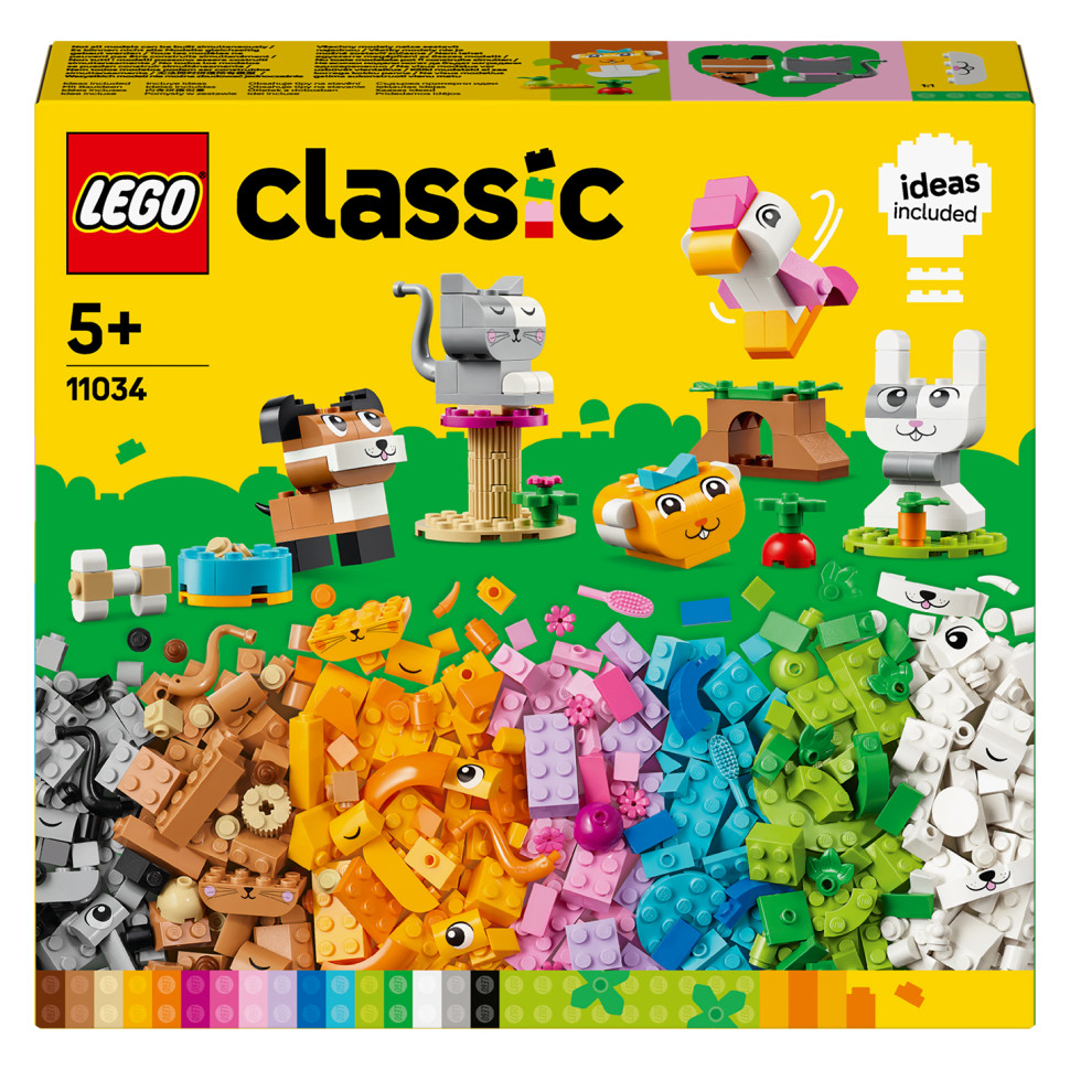 Конструктор Творчі улюбленці LEGO Classic 11034, 450 деталей