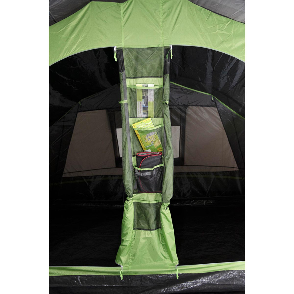 Намет пʼятимісний Meran 5.0 High Peak 929201 Light Grey/Dark Grey/Green (11808)