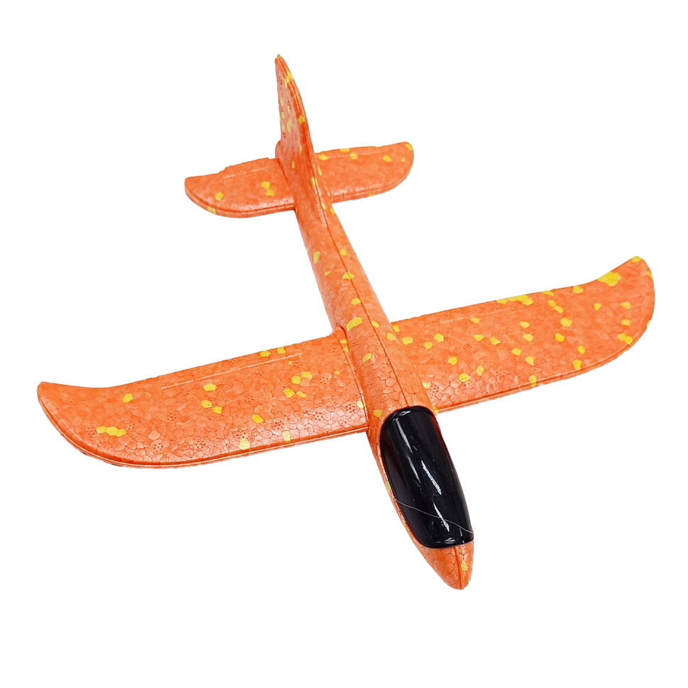 Детский метательный самолёт-планер Bambi C28004(Orange) длина 38 см