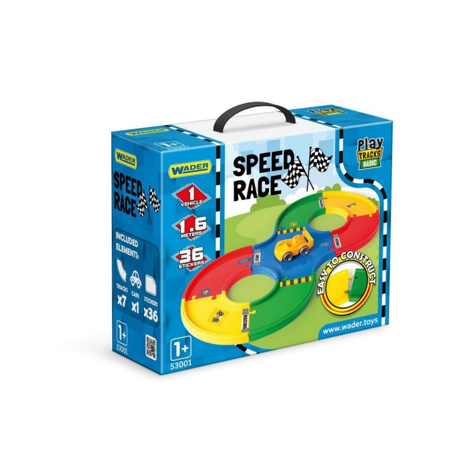 Дитячий ігровий набір Швидкісна траса «Play Tracks Basic» Wader 53001