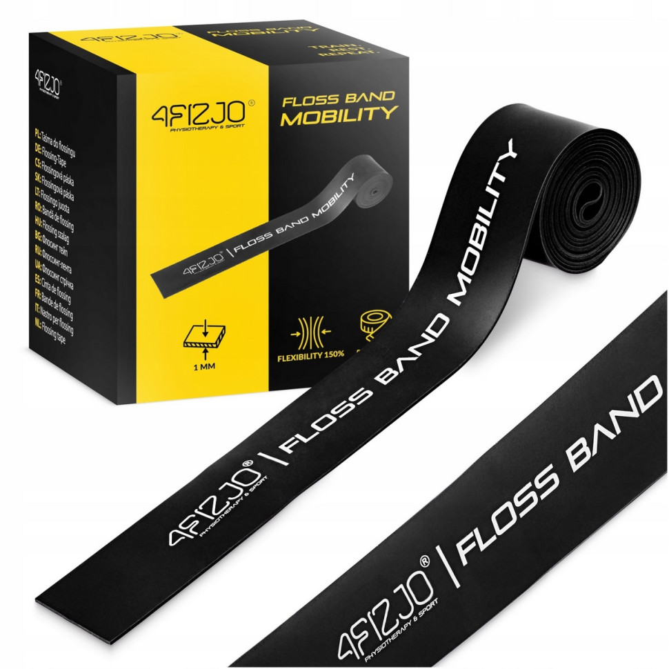 Лента компрессионная для флоссинга Floss Band 4FIZJO P-5905973405256, 207 x 5 x 0.1 см 