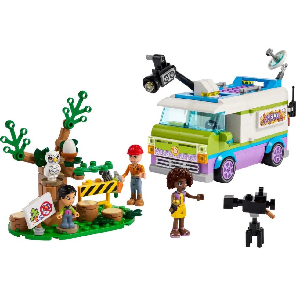 Конструктор Фургон новостной редакции LEGO 41749, 446 деталей