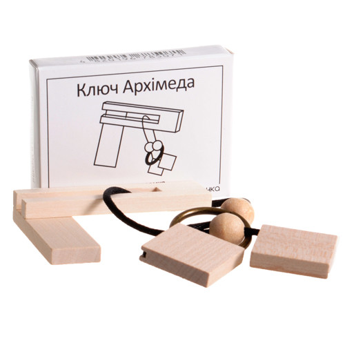 Міні головоломка Ключ Архімеда укр. Заморочка 5007