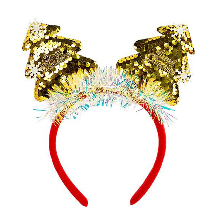 Детский новогодний ободок 