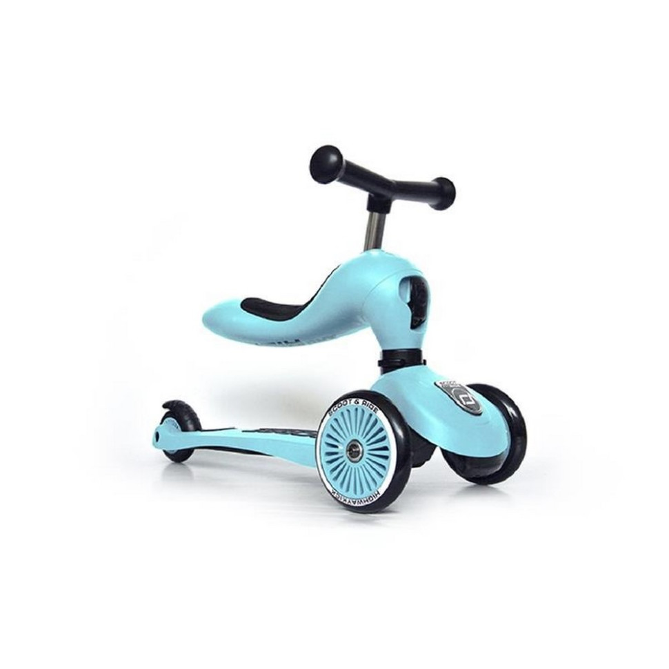 Самокат трансформер Highwaykick-1 Scoot and Ride SR-160629-BLUEBERRY, голубика