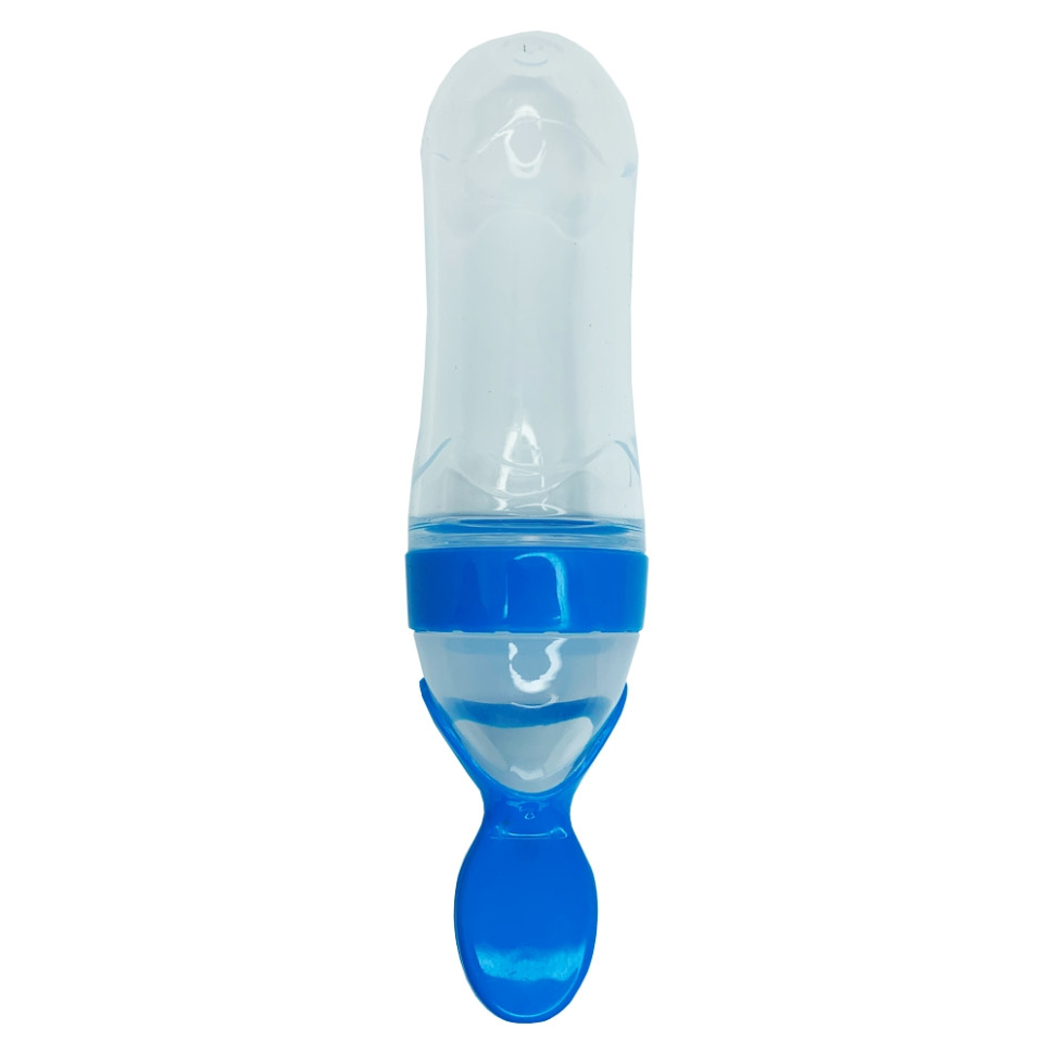 Ложка-контейнер для первого прикорма Mega Zayka MGZ-0112(Blue) 90 мл 