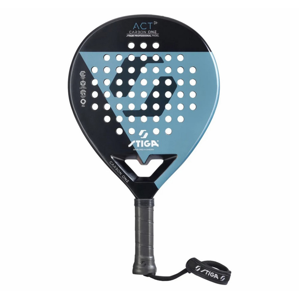 Ракетка для падел тенниса Racket ACT Stiga 931517 Black/Blue
