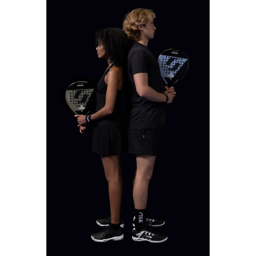 Ракетка для падел тенниса Racket ACT Stiga 931517 Black/Blue