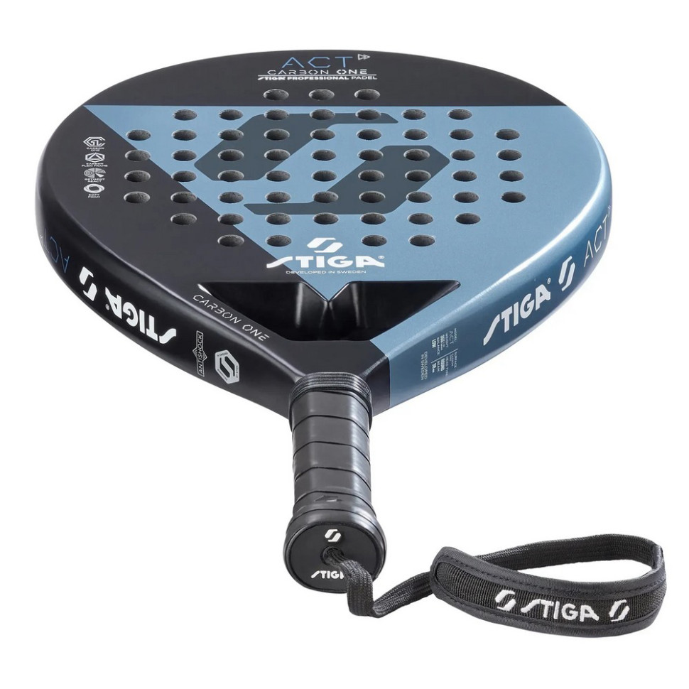 Ракетка для падел тенниса Racket ACT Stiga 931517 Black/Blue