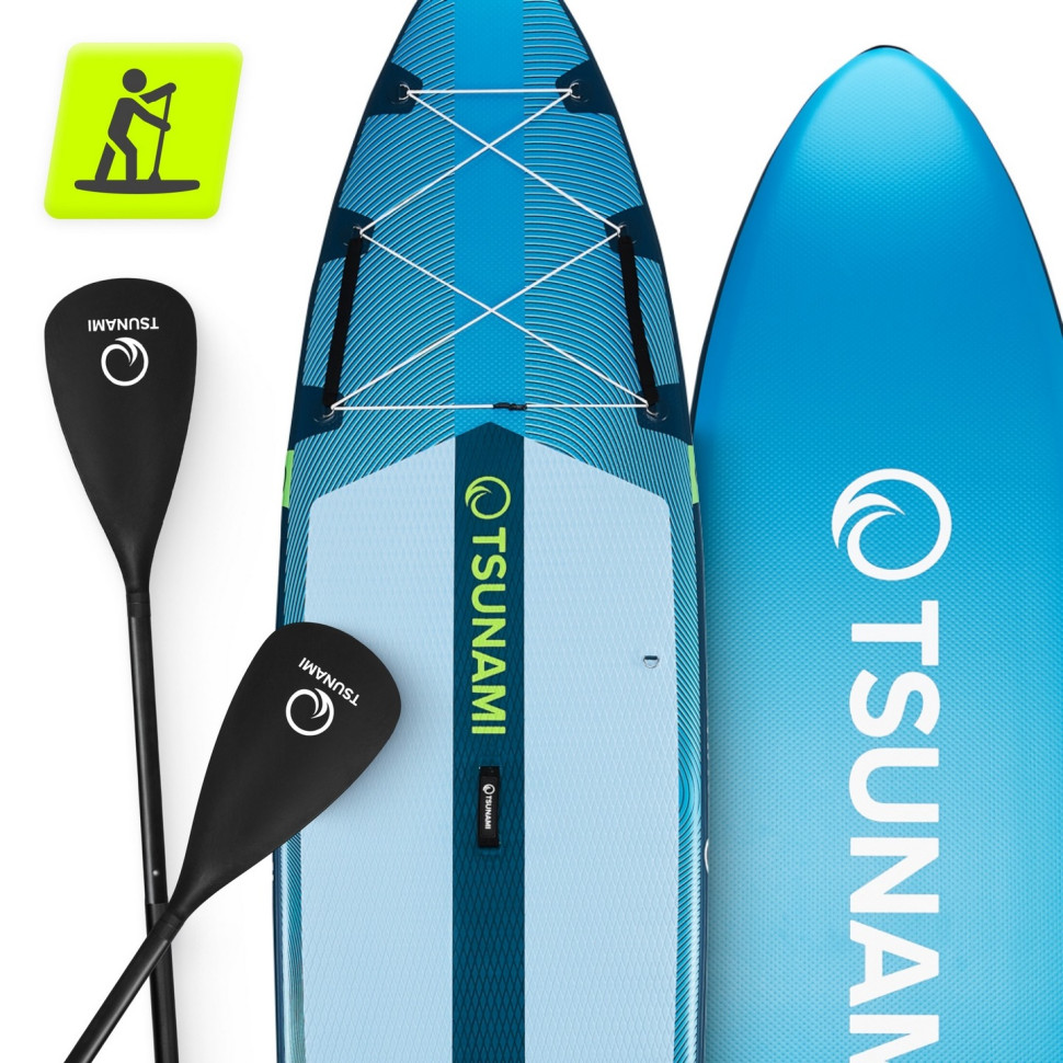 Надувная SUP доска PRO T15 TSUNAMI P-5905973405638 с веслом 350 см 