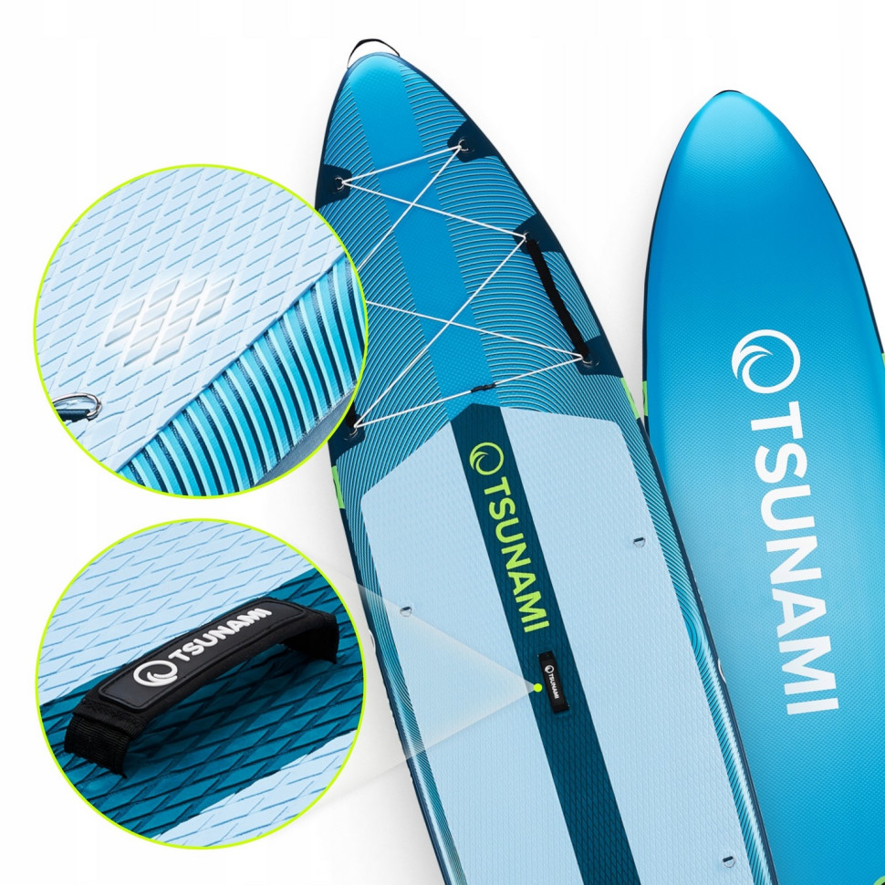 Надувная SUP доска PRO T15 TSUNAMI P-5905973405638 с веслом 350 см 