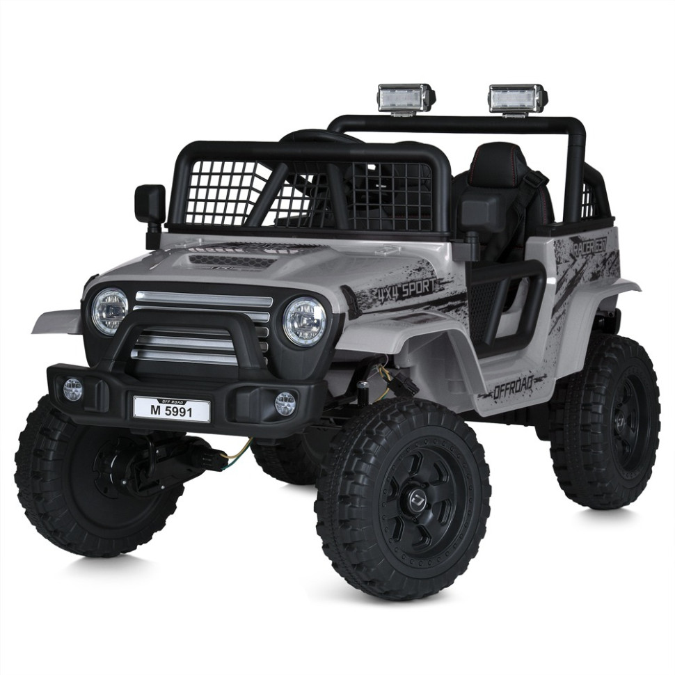 Детский электромобиль Джип Bambi Racer M 5991EBLR-11(24V) до 50 кг