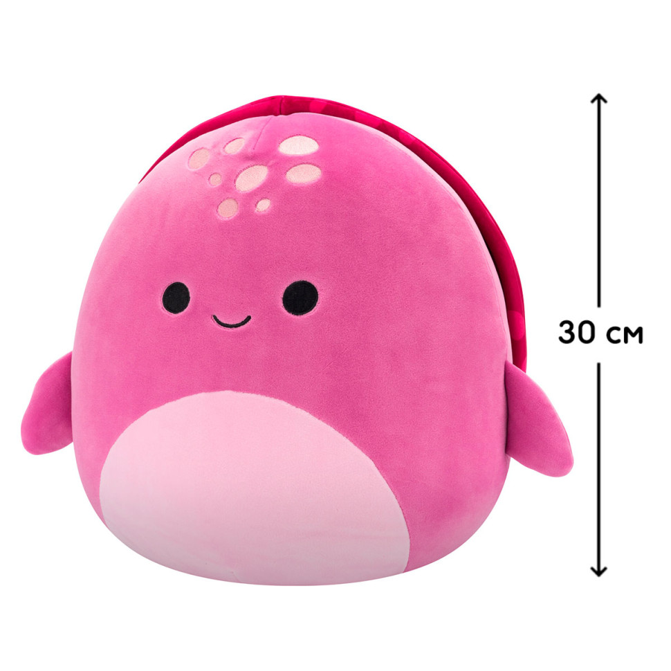Мягкая игрушка Черепаха Тудор Squishmallows SQCR06621, 30 см