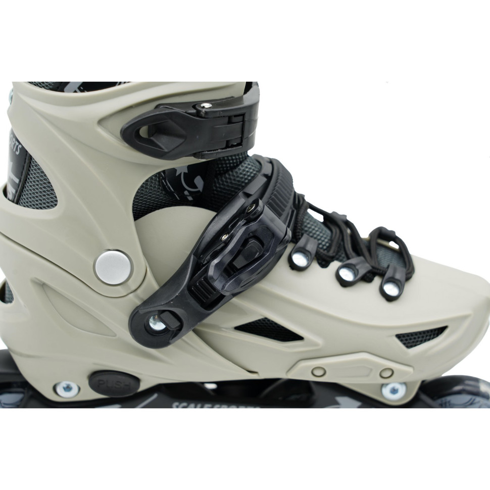 Детские раздвижные ролики LF 605 Scale Sports 218788849 Gray, размер 29-33