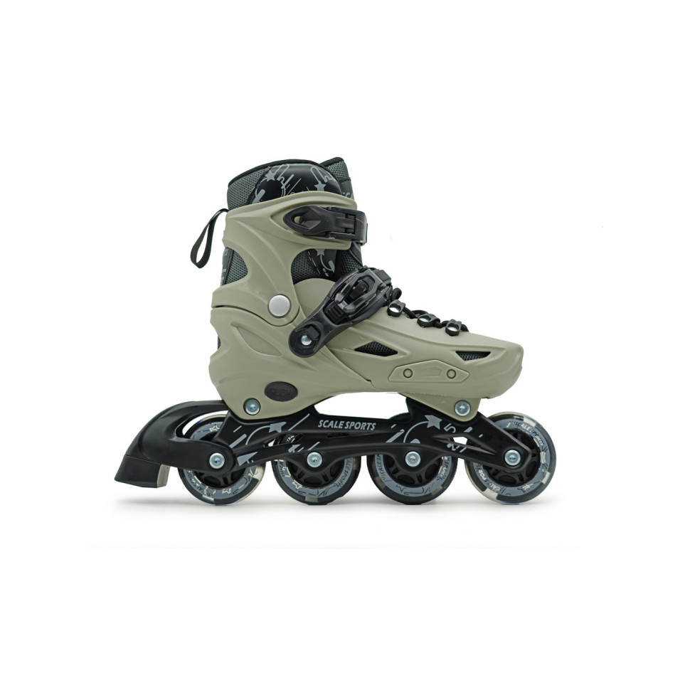 Детские раздвижные ролики LF 605 Scale Sports 218788849 Gray, размер 29-33