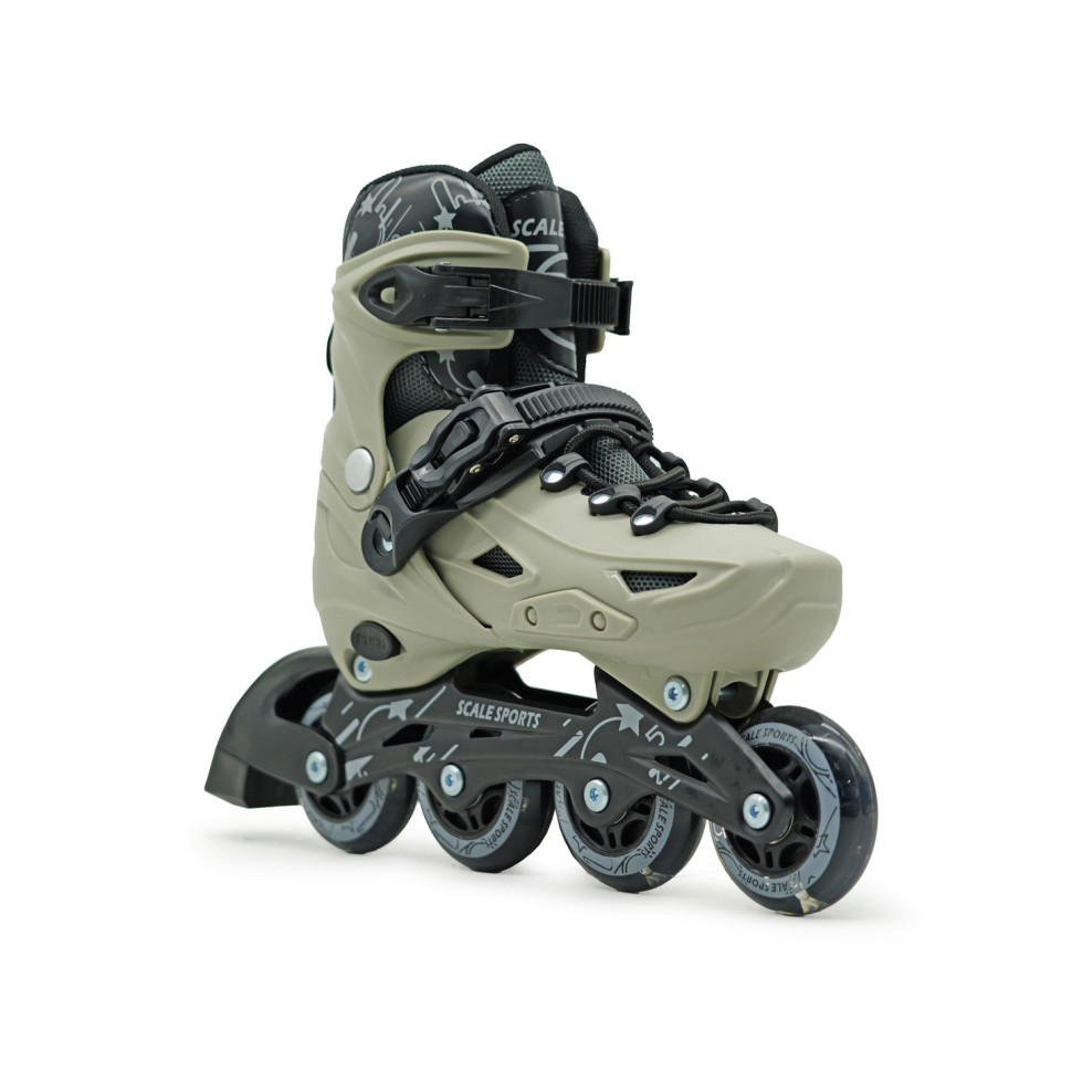 Детские раздвижные ролики LF 605 Scale Sports 218788849 Gray, размер 29-33
