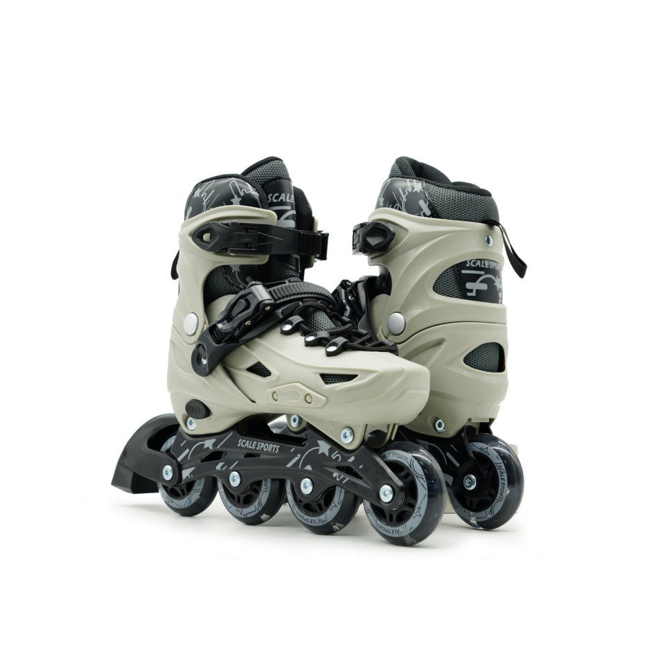 Детские раздвижные ролики LF 605 Scale Sports 218788849 Gray, размер 29-33