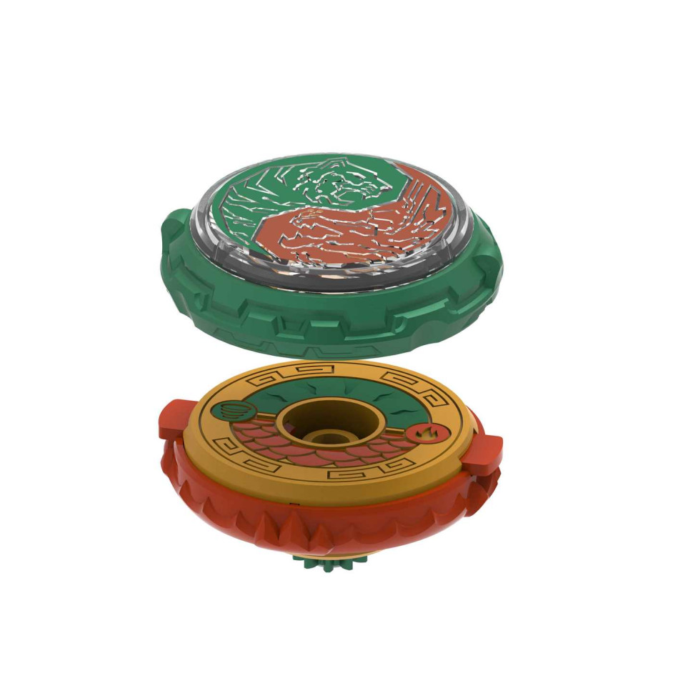 Дзиґа Infinity Nado EU654145 VI серія Split Series Flaming Wind Dragon Tiger  Палаючий Вітер Дракон Тигр