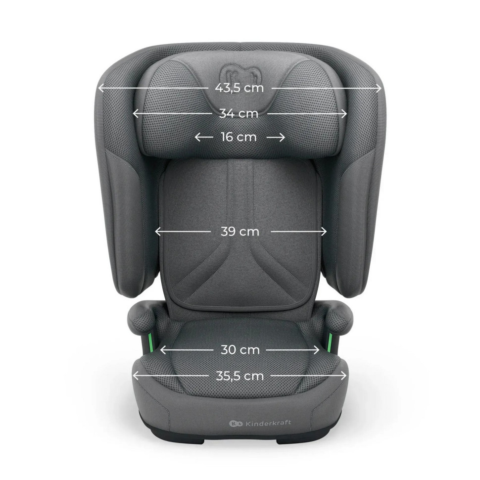 Дитяче автокрісло Unity 2 Kinderkraft KCUNIT02GRY0000 Grey