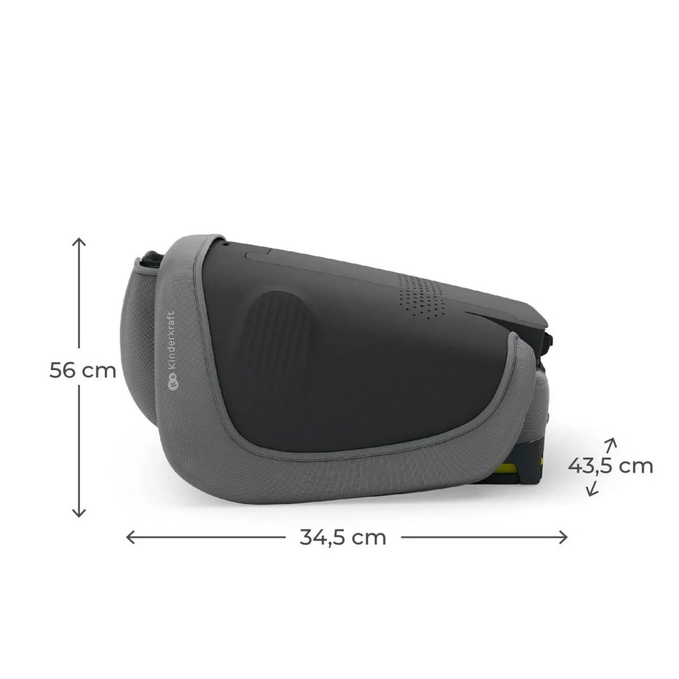 Дитяче автокрісло Unity 2 Kinderkraft KCUNIT02GRY0000 Grey