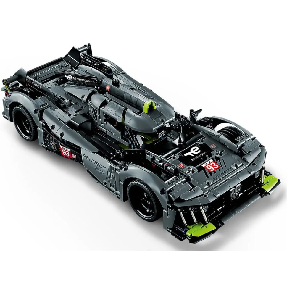 Конструктор LEGO Technic PEUGEOT 9X8 24H Le Mans Hybrid 42156, 1775 деталей