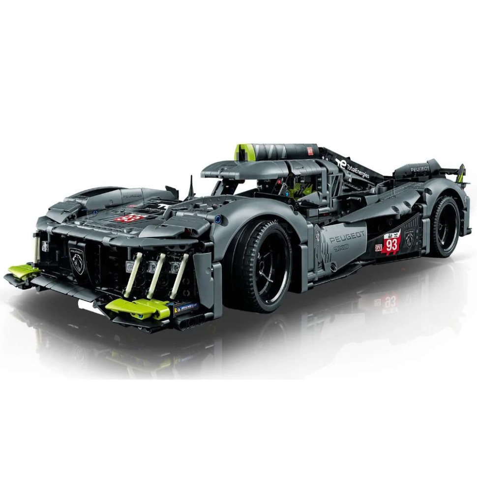 Конструктор LEGO Technic PEUGEOT 9X8 24H Le Mans Hybrid 42156, 1775 деталей