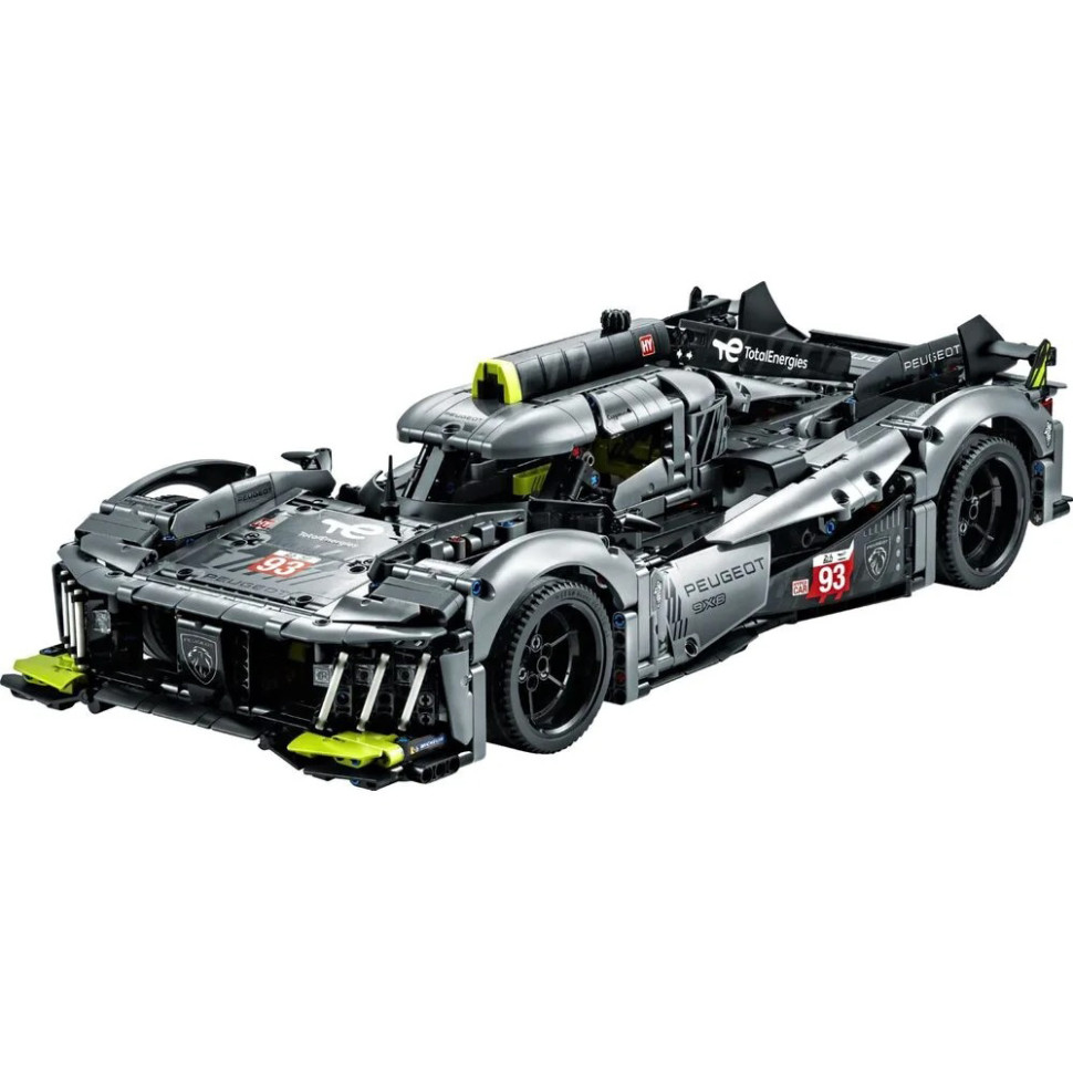 Конструктор LEGO Technic PEUGEOT 9X8 24H Le Mans Hybrid 42156, 1775 деталей