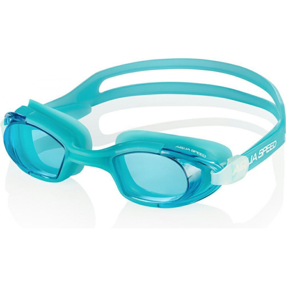 Очки для плавания MAREA Aqua Speed 020-02 бирюзовый, OSFM