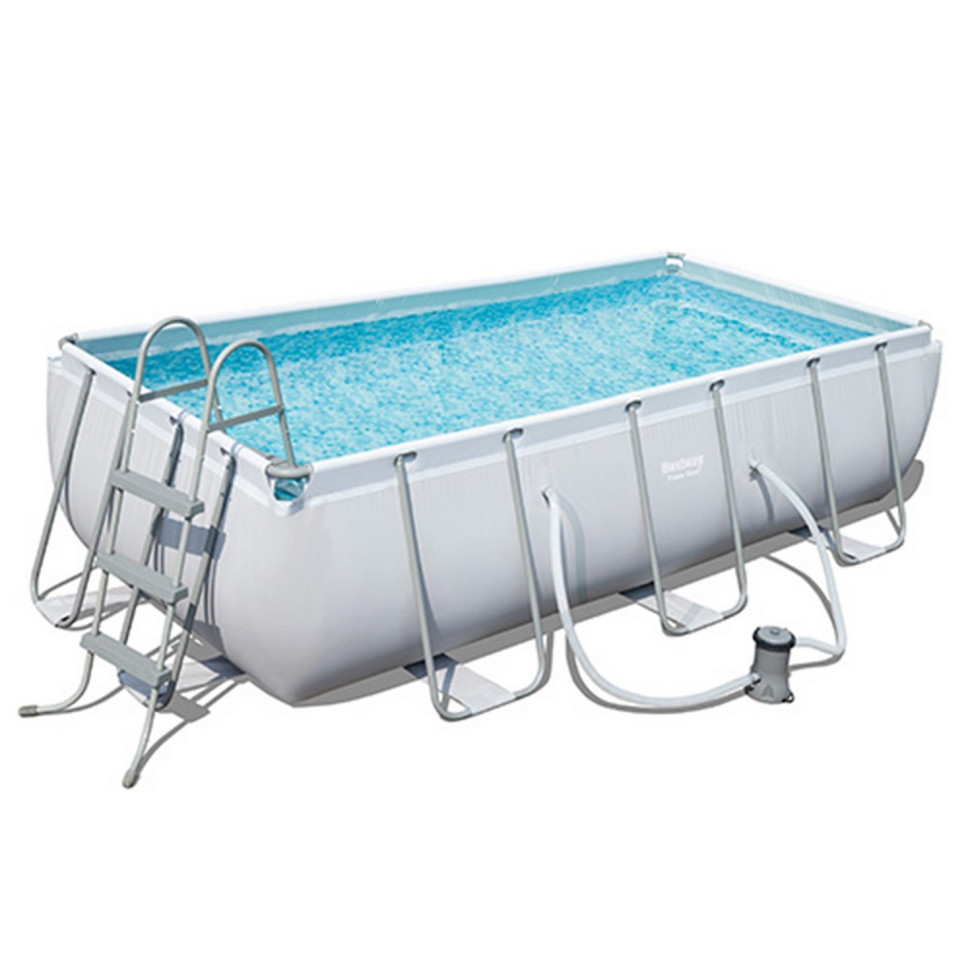 Каркасний басейн Bestway 56441K 404х201х100 см, 6478 л