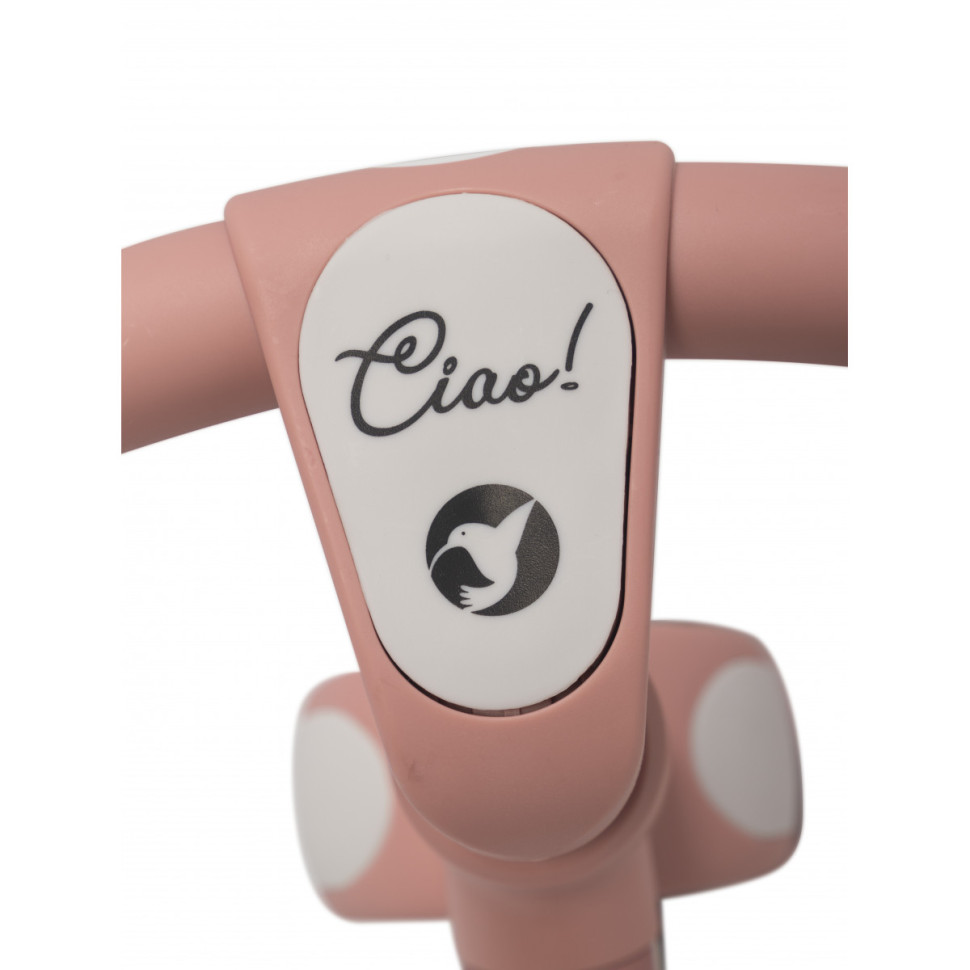 Детский беговел Ciao Colibro R/CO/RG розовый